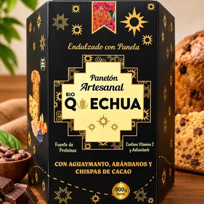 Panetón Artesanal Andino BioQuechua